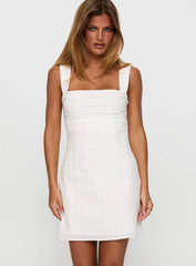 Anyone But You Mini Dress White